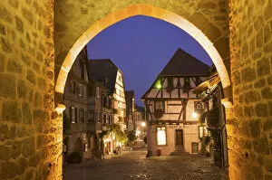 Half Timbered Houses Gallery: Riquewihr, Alsace, France