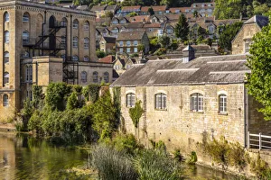 Pretty Prints: River Avon, Bradford-on-Avon, Wiltshire, England, United Kingdom