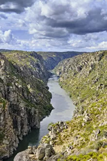Images Dated 10th November 2020: The river Douro crossing the wild and rocky gorges of the International Douro Nature Park