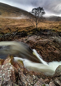 Glen Etive Prints: River Etive, Glen Etive, near Rannoch Moor, Highlands, Scotland