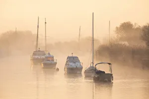 Wareham Prints: River Frome at Wareham, Isle of Purbeck, Dorset, England, UK