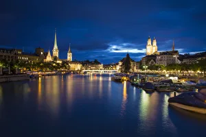 River Limmat, Zurich, Switzerland