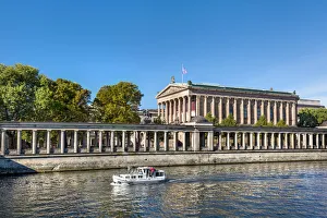 Museum Island Prints: River Spree and Alte Nationalgalerie, Museum Island, Berlin, Germany