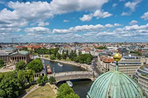 River Spree Prints: River Spree from the Berliner Dom (Cathedral) Berlin, Germany