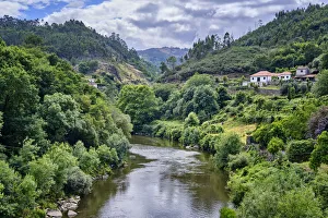 Tr And Xe1 Prints: The river Tamega at Cavez. Ribeira de Pena, Tras os Montes. Portugal