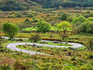 Head Prints: Road through the Black Valley up the Head of the Gap of Dunloe, County Kerry, Ireland