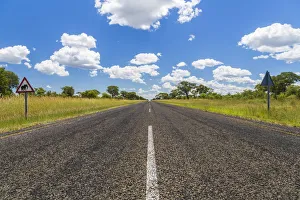 Road, Botswana, Africa