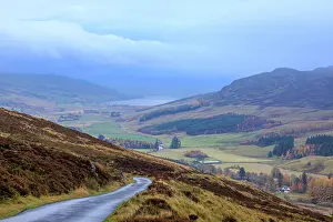 Perthshire Prints: Road to Loch Freuchie, Amulree, Perthshire, Scotland