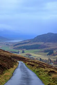 Perthshire Prints: Road to Loch Freuchie, Amulree, Perthshire, Scotland