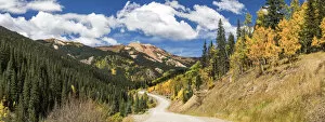 Images Dated 23rd September 2015: Road to Red Mountain, Silverton, Colorado, USA