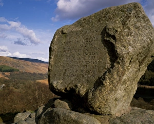 Historical Monument Prints: Robert the Bruces stone