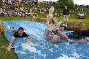Images Dated 4th March 2009: Robert Dovers Cotswold Olimpicks, Chipping Camden, Gloucestershire, England, UK