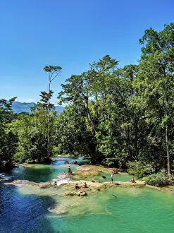 Chiapas Prints: Roberto Barrios Waterfalls, Chiapas State, Mexico