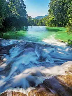 Chiapas Prints: Roberto Barrios Waterfalls, Chiapas State, Mexico