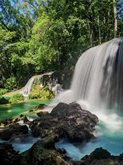 Chiapas Prints: Roberto Barrios Waterfalls, Chiapas State, Mexico