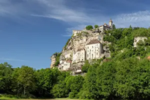 Religious Site Prints: Rocamadour, Lot, Occitanie, France
