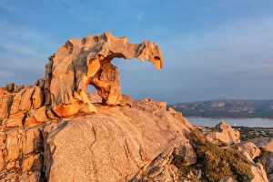 Images Dated 16th August 2023: Roccia dell Orso (Bear Rock) at Capo d'Orso, Palau. Gallura, Sardinia, Italy