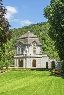 Parc Prints: Roccoco pavillion at Echternach, Kanton Echternach, Luxembourg