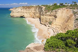 Incidental People Prints: Rocha beach, Portimao, Algarve, Portugal