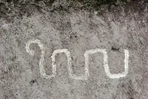 Images Dated 29th May 2012: Rock carving at Sitio Barrilles, Sito Archeologico di Chiriqui