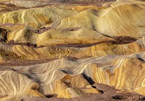 Spittal Beach Prints: Rock formation with colourful strata
