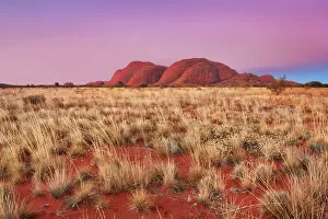 Images Dated 2nd March 2021: Rock formation Olgas - Australia, Northern Territory, Uluru-Kata-Tjuta National Park