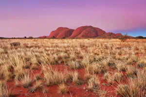 Images Dated 2nd March 2021: Rock formation Olgas - Australia, Northern Territory, Uluru-Kata-Tjuta National Park