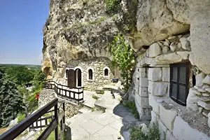 The rock-hewn Basarbovo Monastery (Monastery of Saint Dimitar Basarbowski) is a