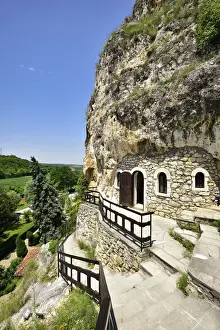 The rock-hewn Basarbovo Monastery (Monastery of Saint Dimitar Basarbowski) is a
