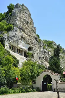 The rock-hewn Basarbovo Monastery (Monastery of Saint Dimitar Basarbowski) is a