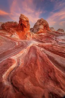 Southwest Prints: Rock patterns at White Pocket in Vermilion Cliffs National Monument, Arizona, USA