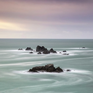 Lizard Point Prints: Rocks off Lizard point, Lizard Peninsula, Cornwall, England