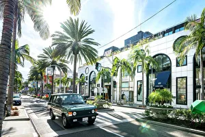 South Western Prints: Rodeo Drive, Beverly Hills, City of Los Angeles, Southern California, USA