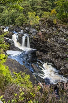 Images Dated 26th May 2021: Rogie Falls, Highland, Scotland, United Kingdom
