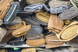 Images Dated 23rd January 2015: Rolls of Harris tweed, Isle of Harris, Outer Hebrides, Scotland, UK