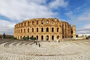 El Djem Prints: Roman Amphitheatre, El Jem, Tunisia