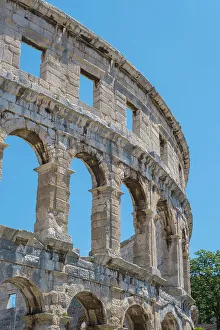 Images Dated 29th June 2023: Roman amphitheatre, Pula, Istria, Croatia
