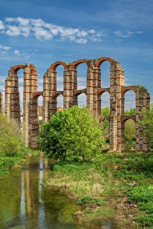 Serrans Prints: Roman aqueduct, Merida, Extremadura, Spain