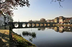 Images Dated 8th March 2012: The roman bridge of Chaves. Tras os Montes, Portugal