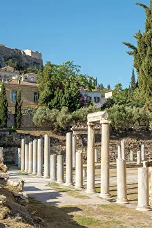 Mainland Greece Prints: Roman Forum of Athens, Athens, Greece