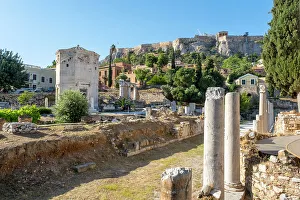 Mainland Greece Prints: Roman Forum of Athens, Athens, Greece