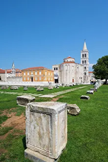 Roman Forum Prints: Roman Forum, Zadar, Croatia