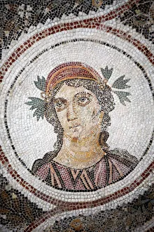 Roman mosaic (3rd century), Archaeological museum, El Jem, Tunisia Roman mosaic (3rd century), Archaeological museum, El Jem, Tunisia