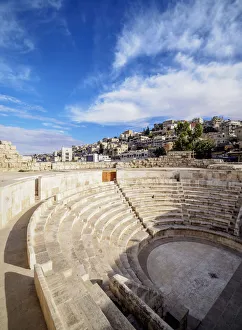 Roman Odeon Theater, Amman, Amman Governorate, Jordan