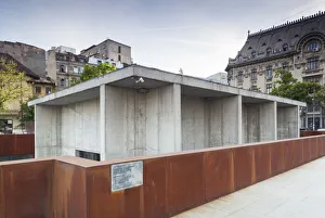 Romania, Bucharest, Holocaust Memorial, exterior