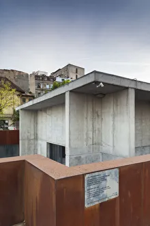Bucharest Prints: Romania, Bucharest, Holocaust Memorial, exterior