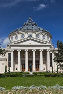 Concert Hall Prints: Romania, Bucharest, Romanian Atheneum, exterior