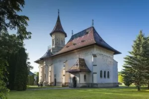Images Dated 21st May 2014: Romania, Bucovina Region, Suceava, Orthodox Monastery of St. John the New
