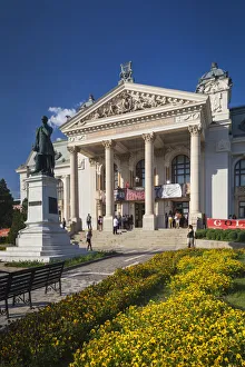 Romania, Moldovia Region, Iasi, Vasile Alecsandri National Theater, exterior