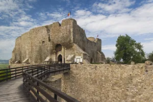 Romania, Moldovia Region, Targu Neamt, Neamt Citadel, 14th century, exterior Romania, Moldovia Region, Targu Neamt, Neamt Citadel, 14th century, exterior